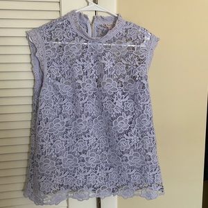 Nanette Violet Tank Blouse